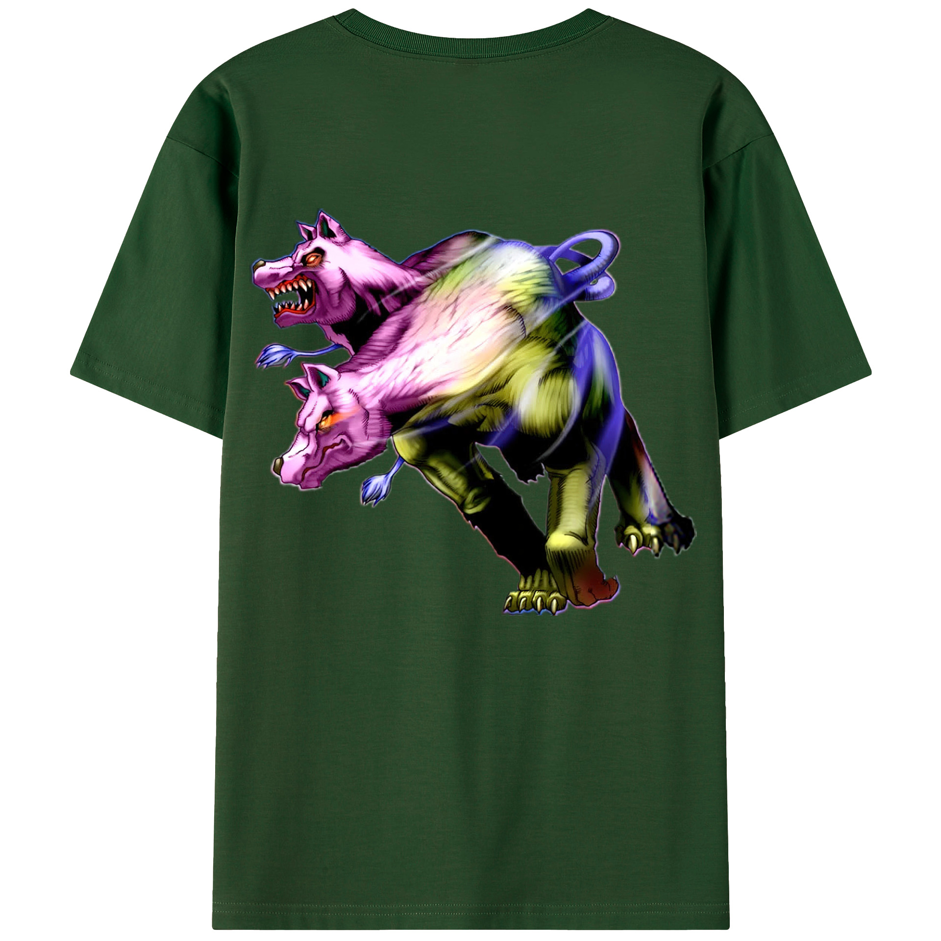 （画像用） 遊☆戯☆王 Yu-Gi-Oh! 綿100％半袖Tシャツ（背面プリント）